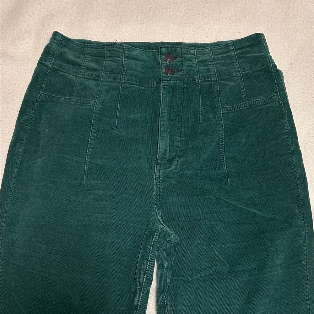 We The Free Green Wide Leg Pants